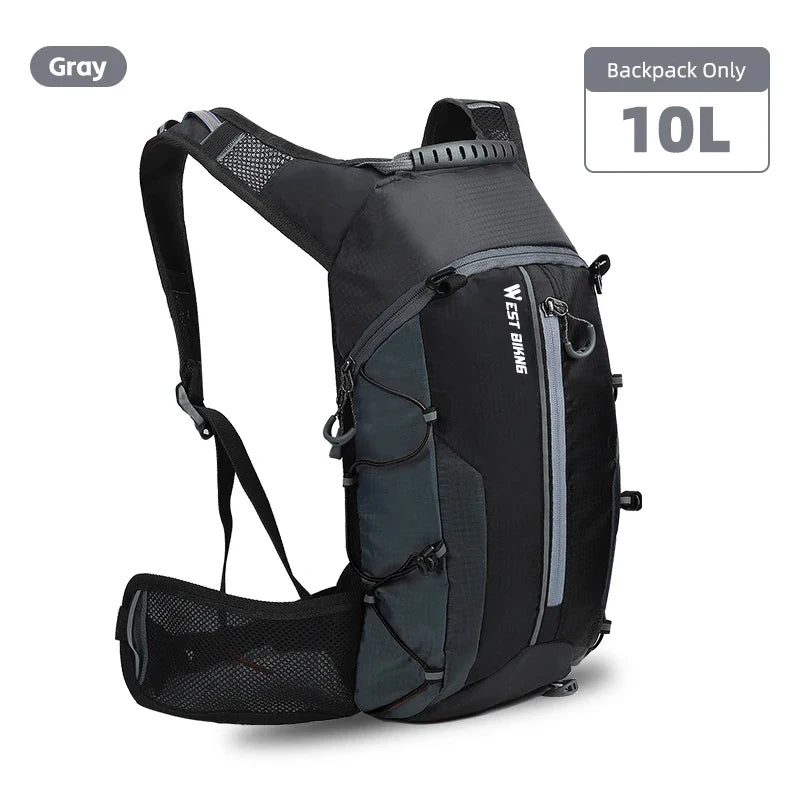 WEST BIKING Outdoor Water Repellent Sports Bag, Cycling Hydration Backpack