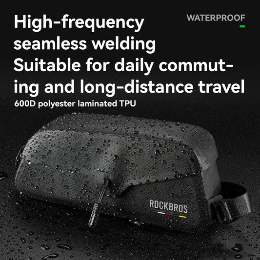 ROCKBROS ROAD TO SKY Magnetic Bicycle Bags, Waterproof Suction Front Bag