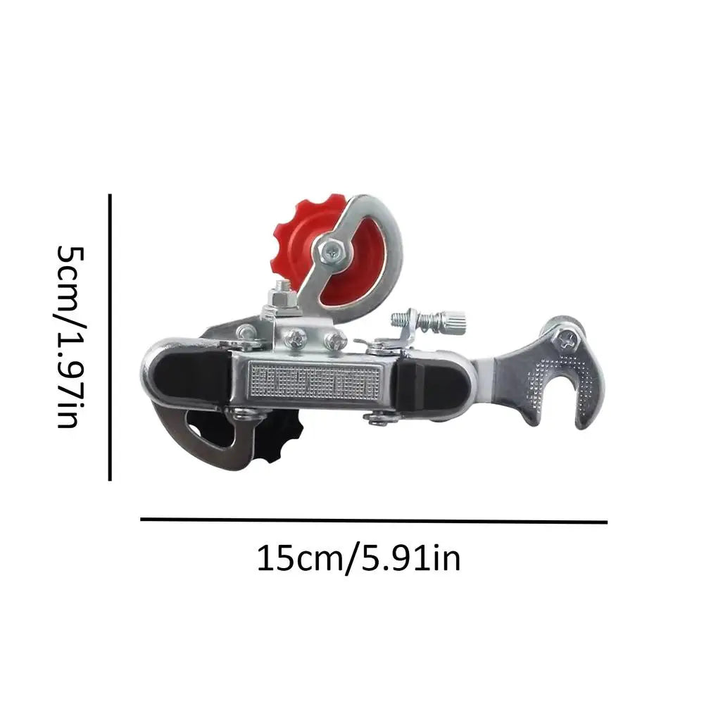 7 Speed Derailleur Galvanized Iron Bikes Gear Shifter, Hanger Mount Derailleur