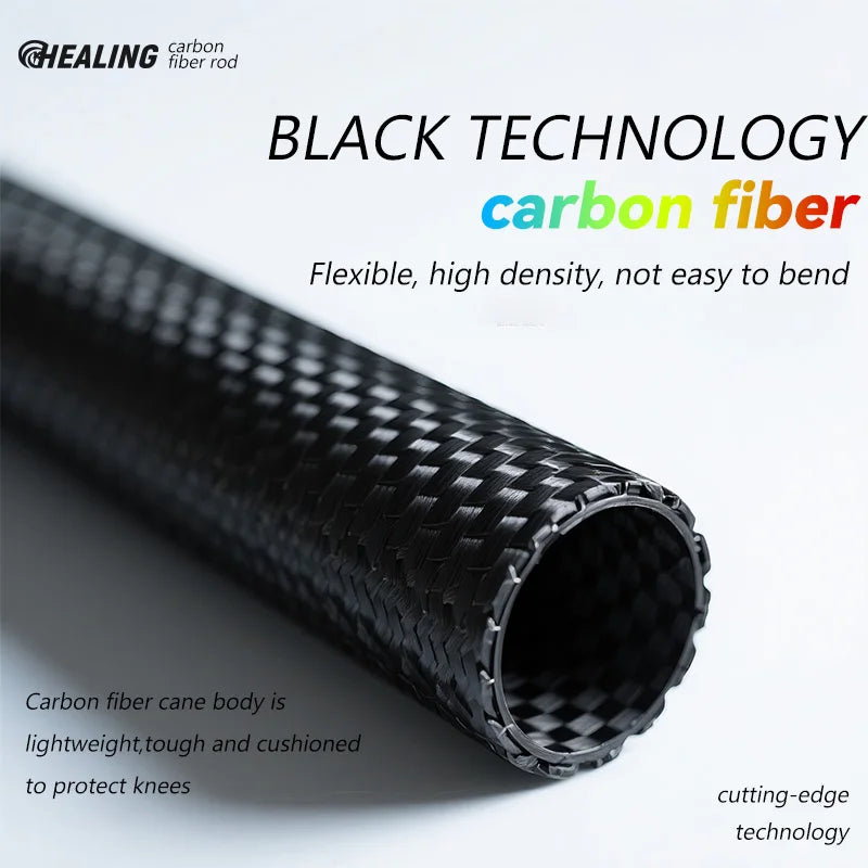 Local+ 2PCs Trekking Poles, Carbon Fiber 115g Ultra-Light Hiking Poles