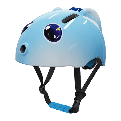 Toddler Kids Bike Helmet, 3D Children Bicycle Helmet for Boys and Girls, Adjustable Age 3-10