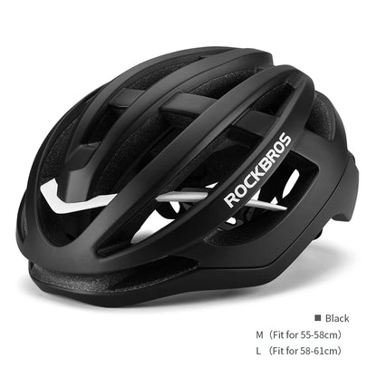 ROCKBROS Bike Helmet, MTB Road Cycling Helmets Integrally-molded Men/Women Breathable Ventilation