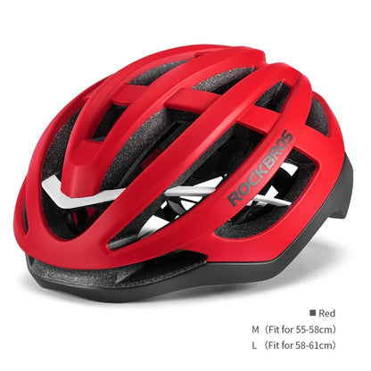 ROCKBROS Bike Helmet, MTB Road Cycling Helmets Integrally-molded Men/Women Breathable Ventilation