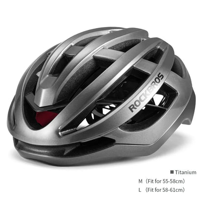 ROCKBROS Bike Helmet, MTB Road Cycling Helmets Integrally-molded Men/Women Breathable Ventilation