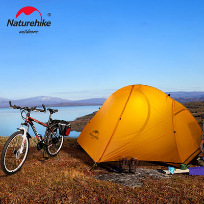 Naturehike Cycling Tent 20D Single Person Ultralight Outdoor Camping, Climbing Waterproof Tents