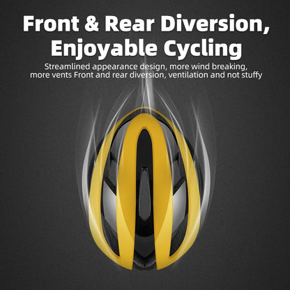 ROCKBROS Bicycle Helmet, Cycling Ultralight Road Bike Helmet