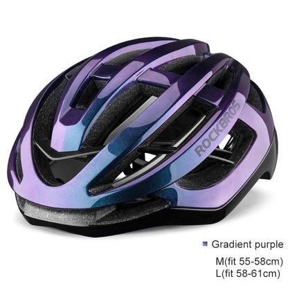 ROCKBROS Bike Helmet, MTB Road Cycling Helmets Integrally-molded Men/Women Breathable Ventilation