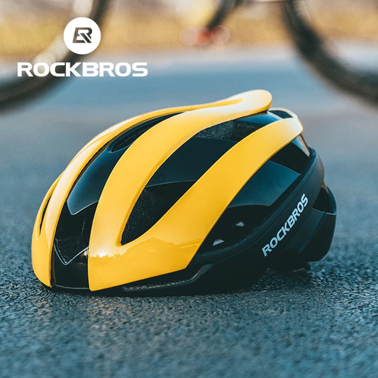ROCKBROS Bicycle Helmet, Cycling Ultralight Road Bike Helmet