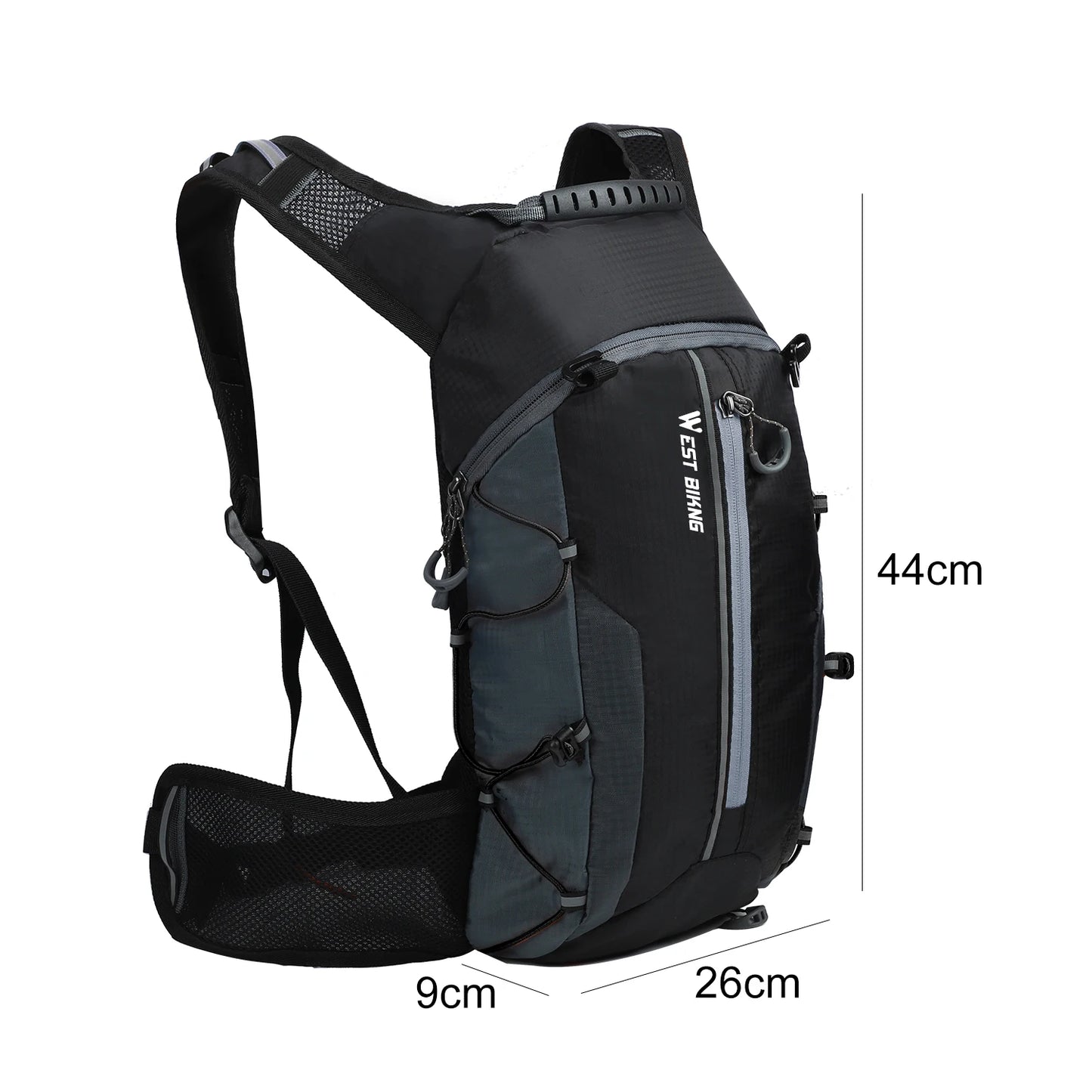 WEST BIKING Outdoor Water Repellent Sports Bag, Cycling Hydration Backpack