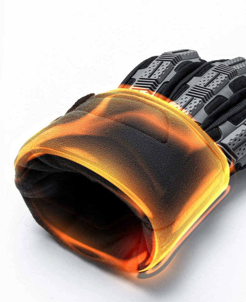 ROCKBROS Cycling Gloves, Thickened Pad Shockproof, Breathable