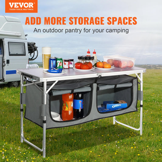 SucceBuy Camping Kitchen Table Quick set-up