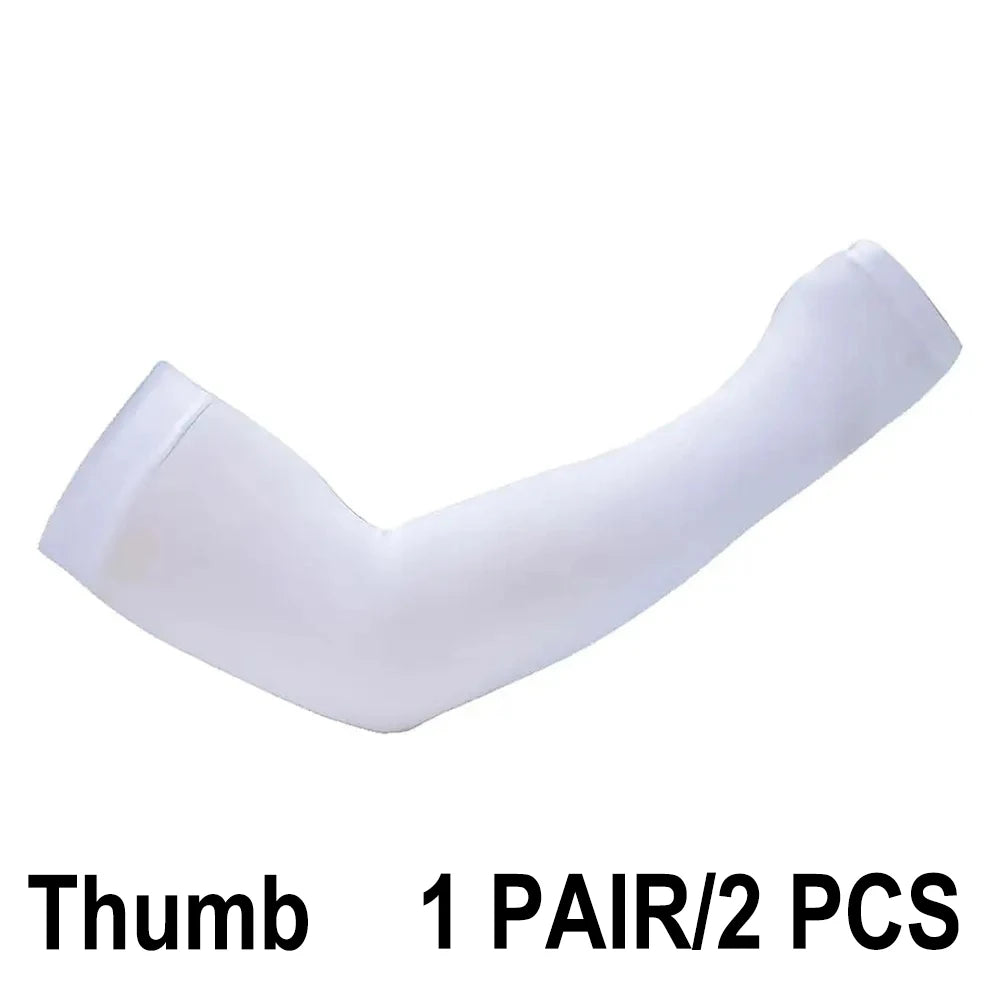 2026 NEW Ice Silk Bicycle Sleeves, Summer Breathable Cycling Arm Protection