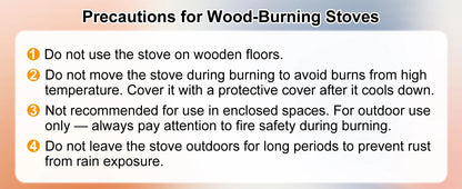 Wood Burning Firepit, Large Stainless Steel Smokeless Fire Pit with Carry Bag
