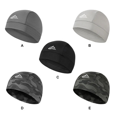 Cycling Caps Quick Dry Anti-UV Sports Cooling Skull Cap, Helmet Liner