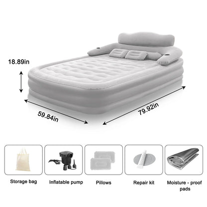 2 Person Built-In Pump Camping Mattress