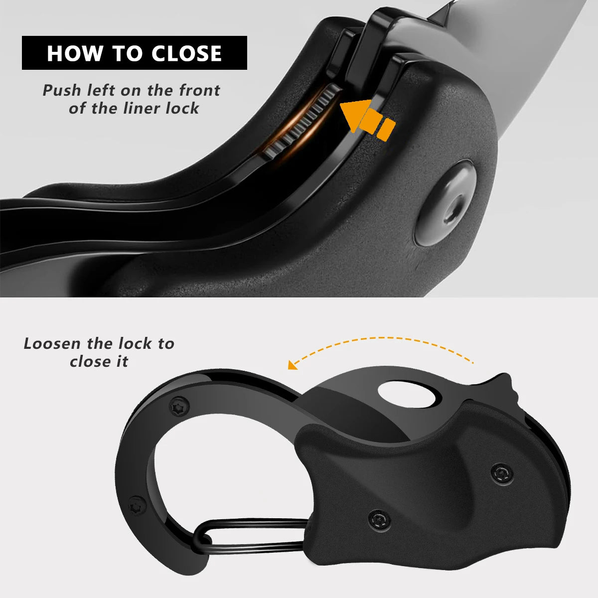 Keychain Folding Knife Multi-Tool, Camping & EDC Survival