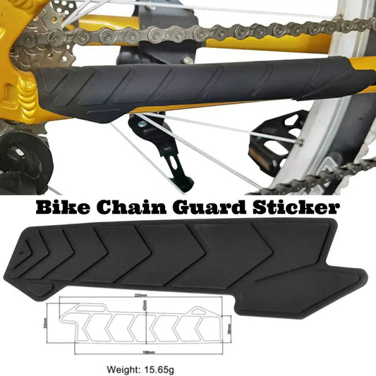 Silicone Bike Chain Sticker, Bicycle Frame Protector