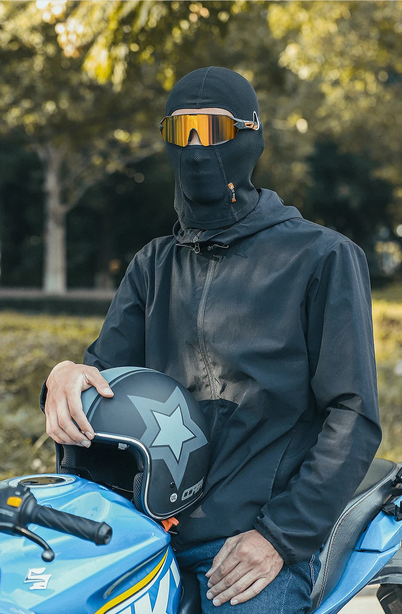 WEST BIKING Winter Cycling Caps, Motorcycle Helmet Liner, Windproof Sport Bike Headwear for Men and Women