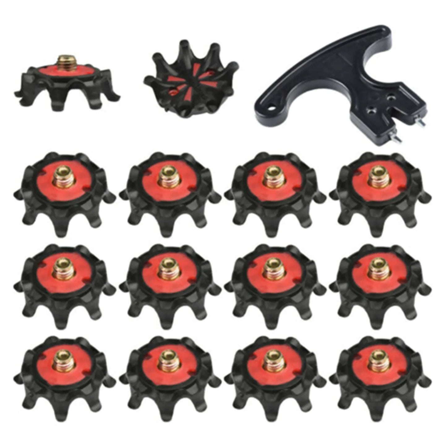 30pcs/Set Golf Cleats, Anti-Slip Spikes For Golf Shoes, Replacement Cleats