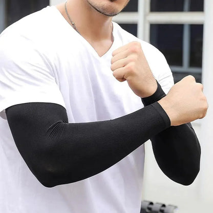 2026 NEW Ice Silk Bicycle Sleeves, Summer Breathable Cycling Arm Protection