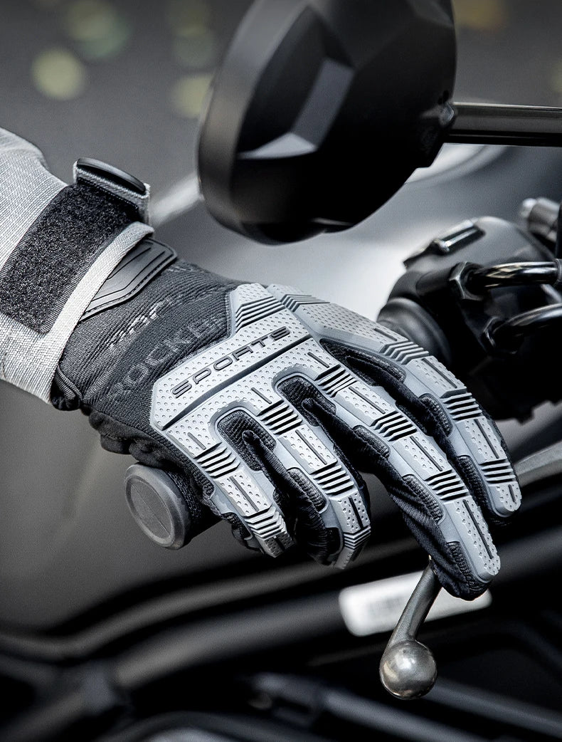 ROCKBROS Cycling Gloves, Thickened Pad Shockproof, Breathable
