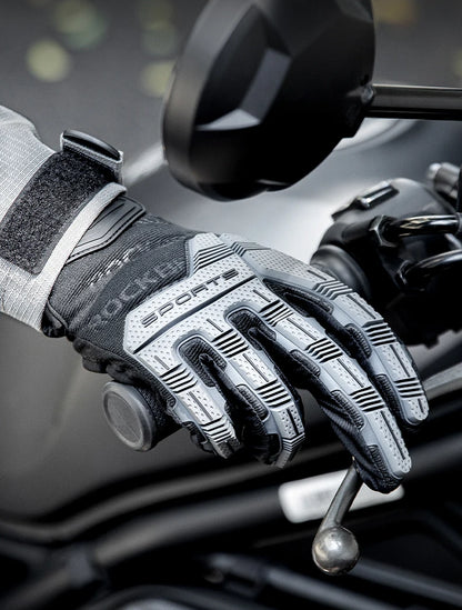 ROCKBROS Cycling Gloves, Thickened Pad Shockproof, Breathable