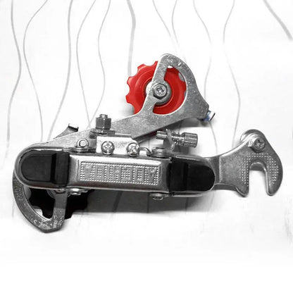7 Speed Derailleur Galvanized Iron Bikes Gear Shifter, Hanger Mount Derailleur