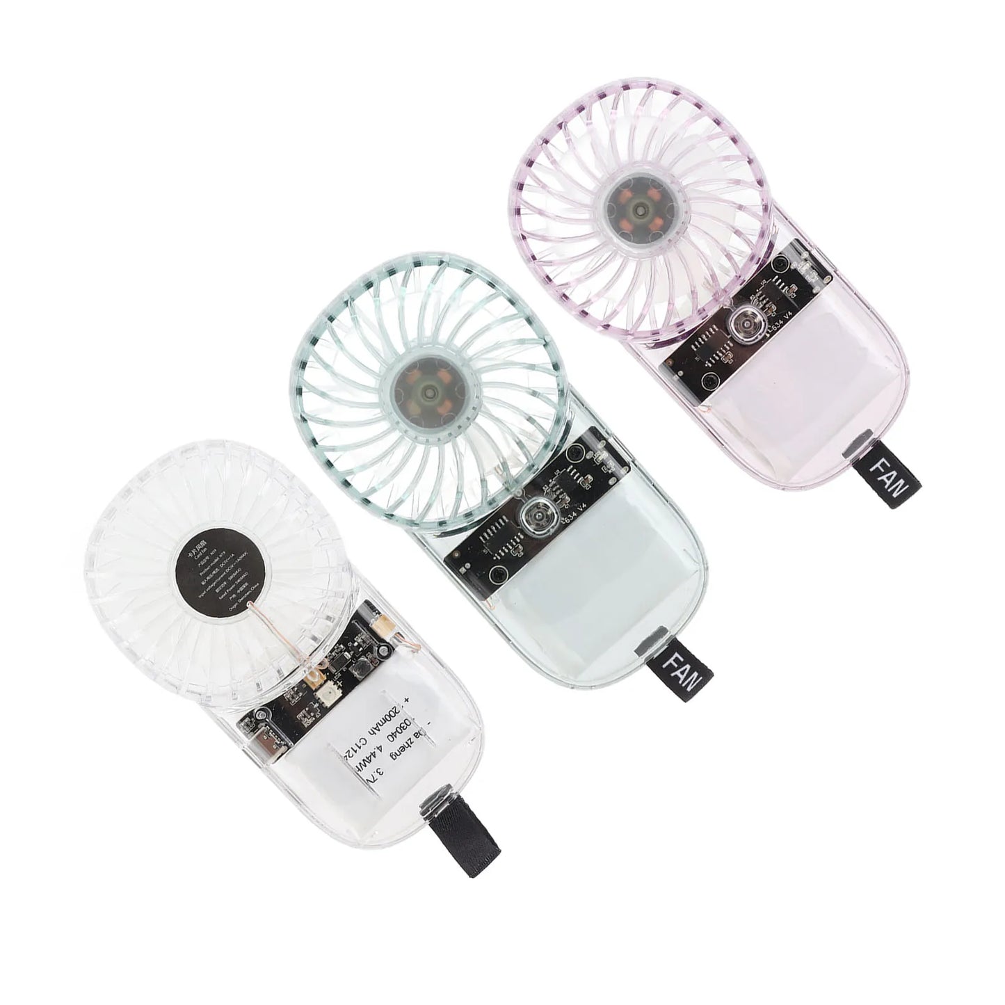 Portable Neck Hanging Fan, USB Rechargeable