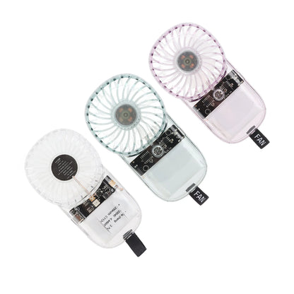 Portable Neck Hanging Fan, USB Rechargeable