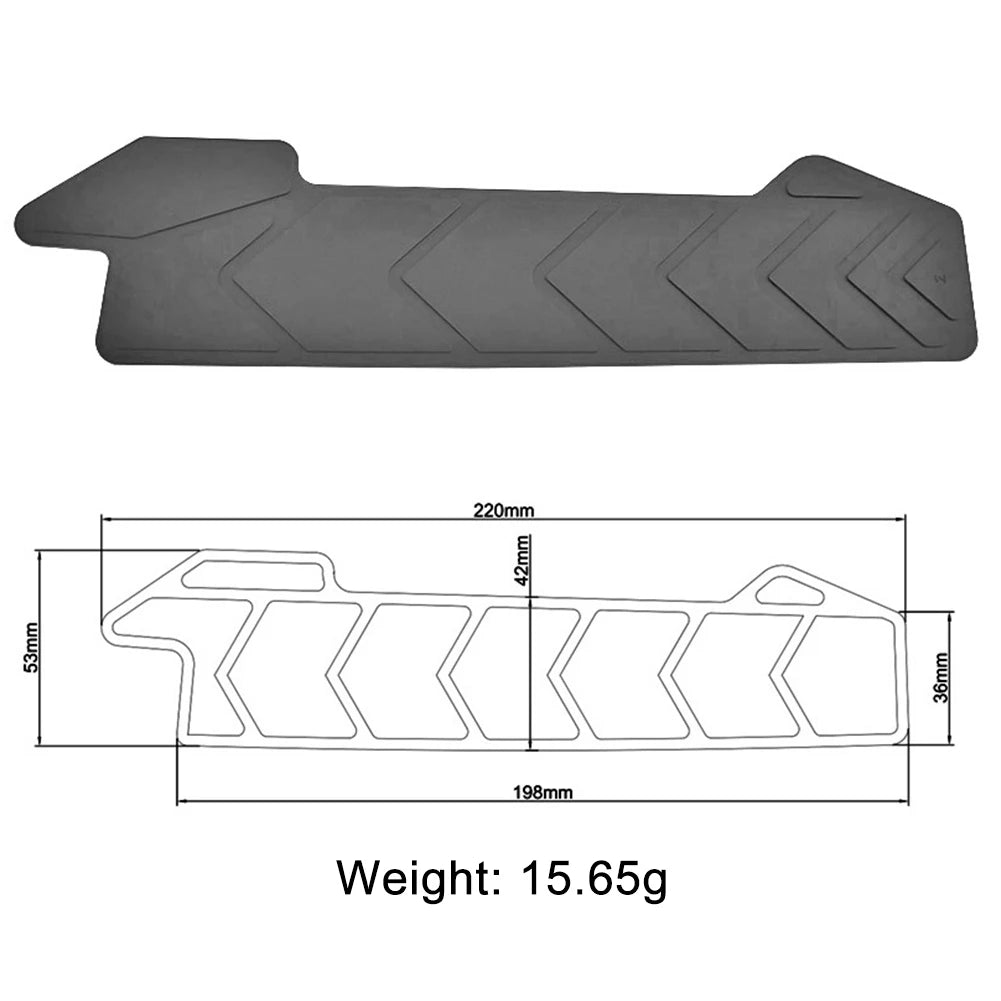Silicone Bike Chain Sticker, Bicycle Frame Protector