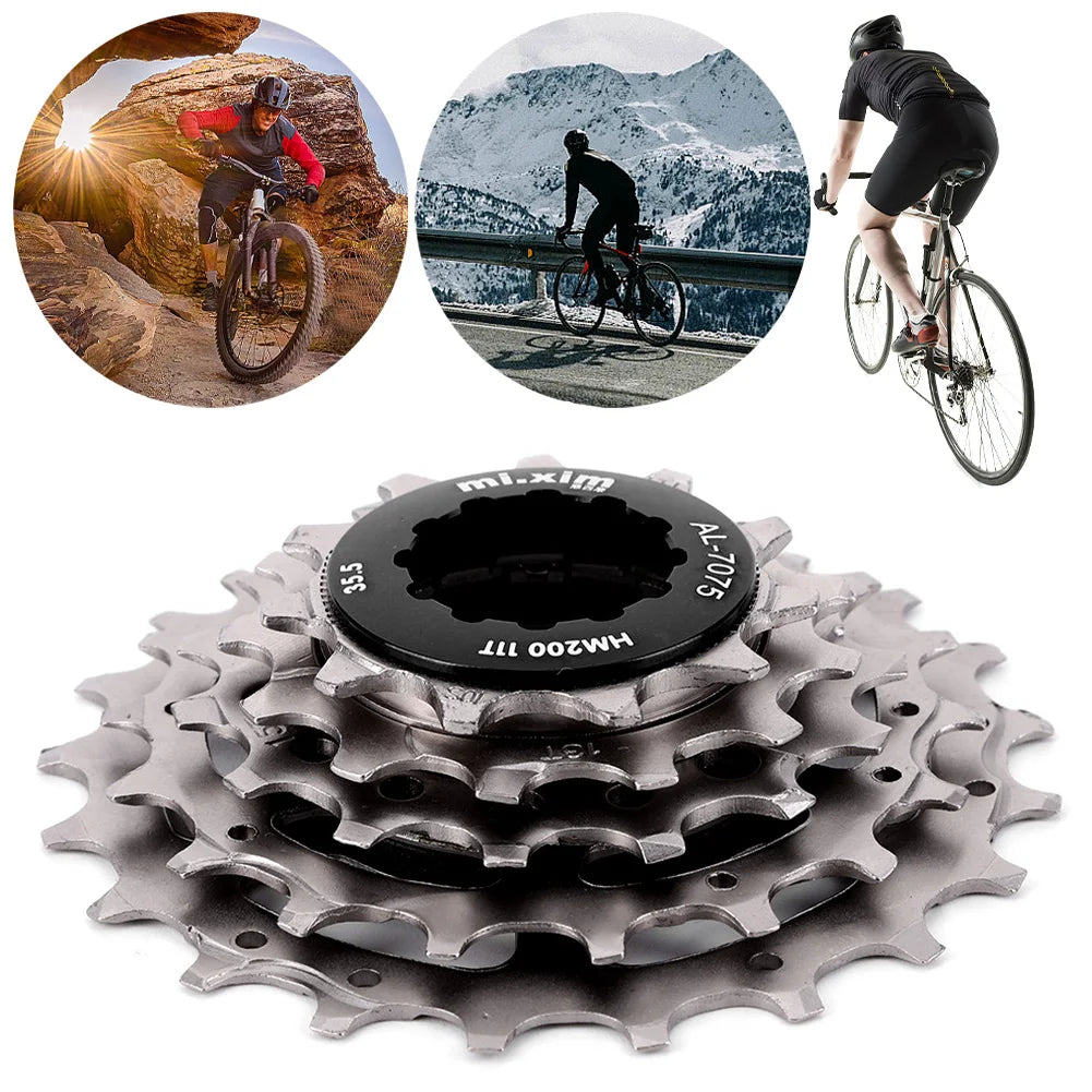 5/6/7-Speed Bike Freewheel 11-21/26/28T Bicycle Cassette for Brompton Folding Bicycle Cassette Flywheel