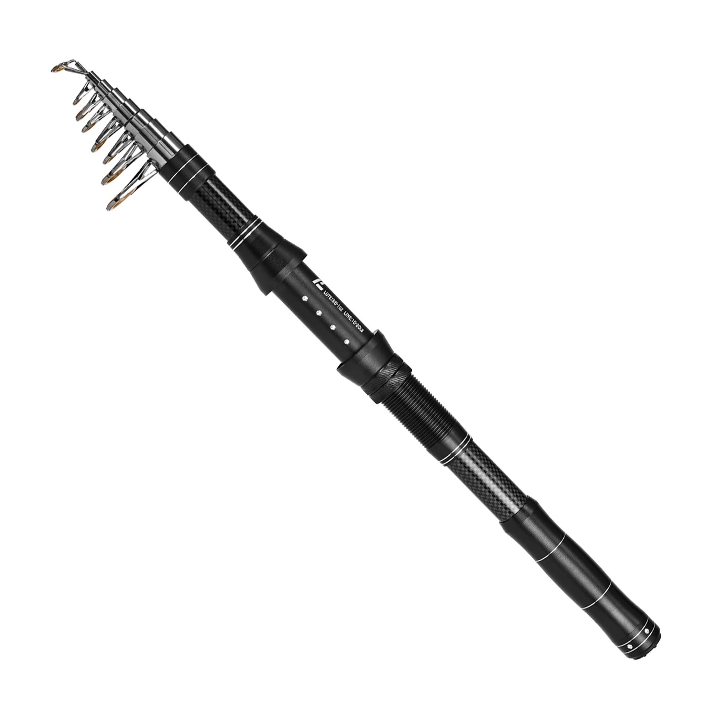 NEW Fishing Rod and Reel Combo, Portable, With Fishing Line Lures Carry Bag