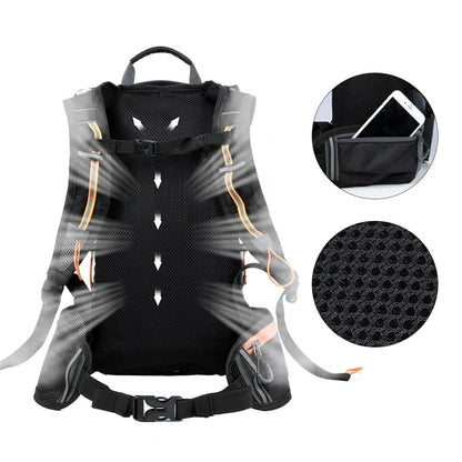 WEST BIKING Outdoor Water Repellent Sports Bag, Cycling Hydration Backpack