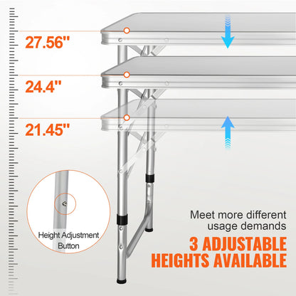 SucceBuy Camping Kitchen Table Quick set-up