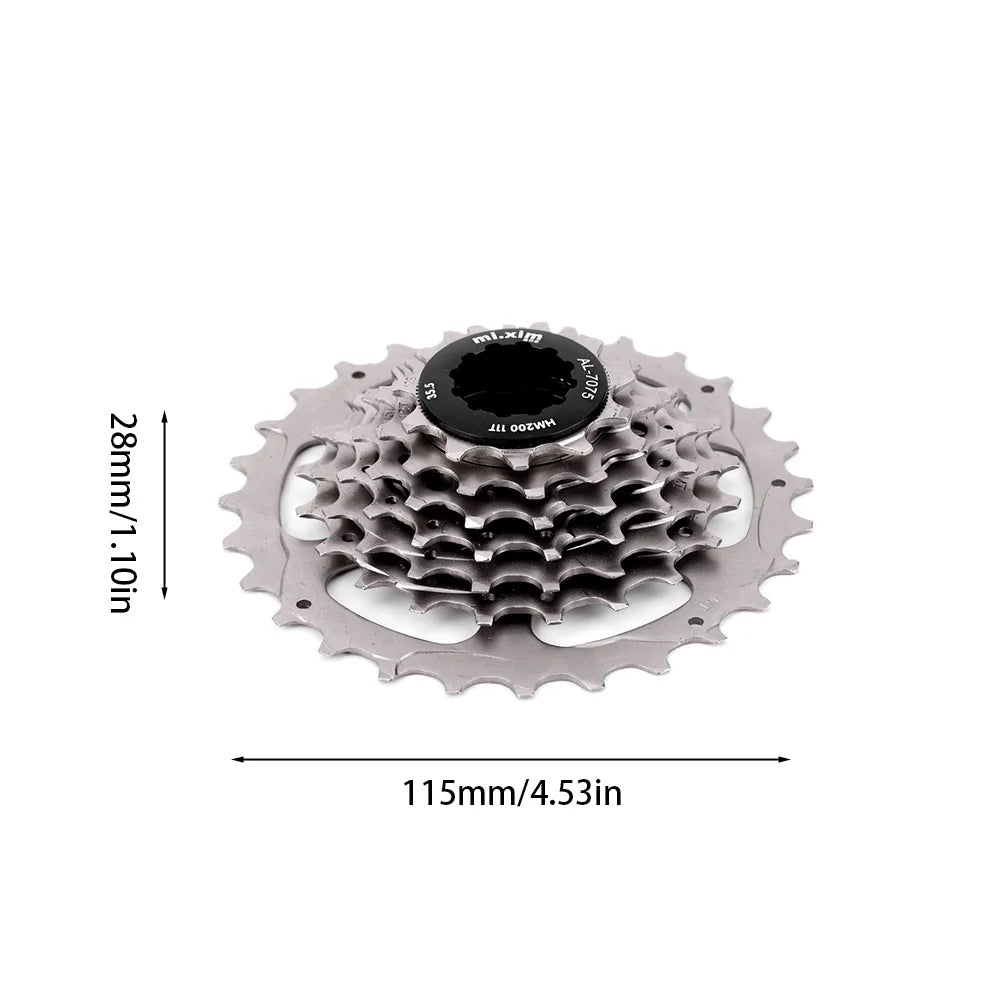 5/6/7-Speed Bike Freewheel 11-21/26/28T Bicycle Cassette for Brompton Folding Bicycle Cassette Flywheel