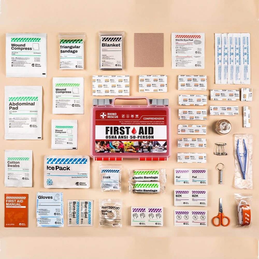 Rhino Rescue full-featured first aid kit