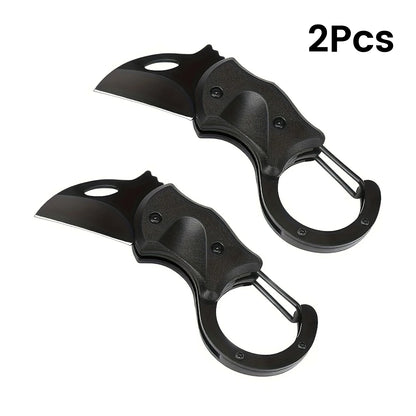 Keychain Folding Knife Multi-Tool, Camping & EDC Survival