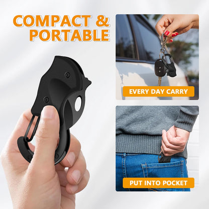 Keychain Folding Knife Multi-Tool, Camping & EDC Survival