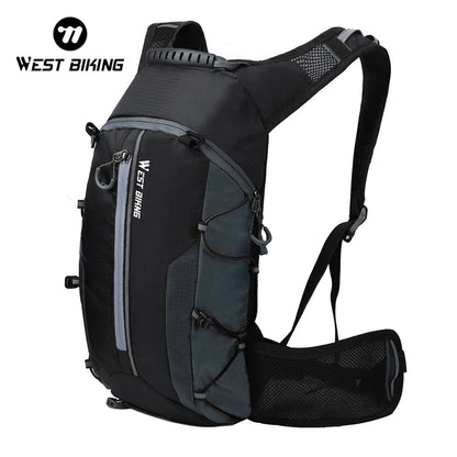 WEST BIKING Outdoor Water Repellent Sports Bag, Cycling Hydration Backpack