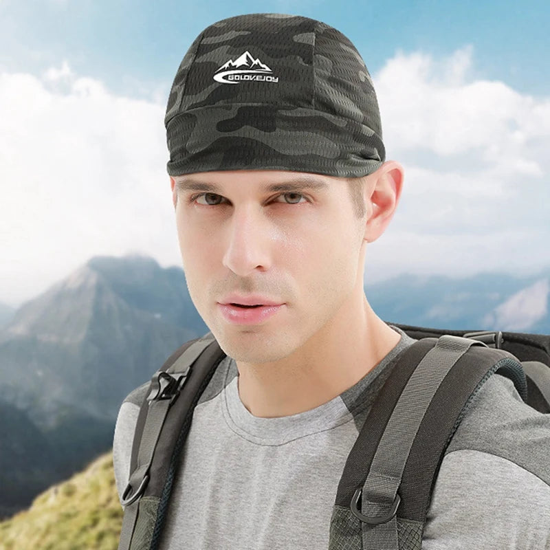 Cycling Caps Quick Dry Anti-UV Sports Cooling Skull Cap, Helmet Liner