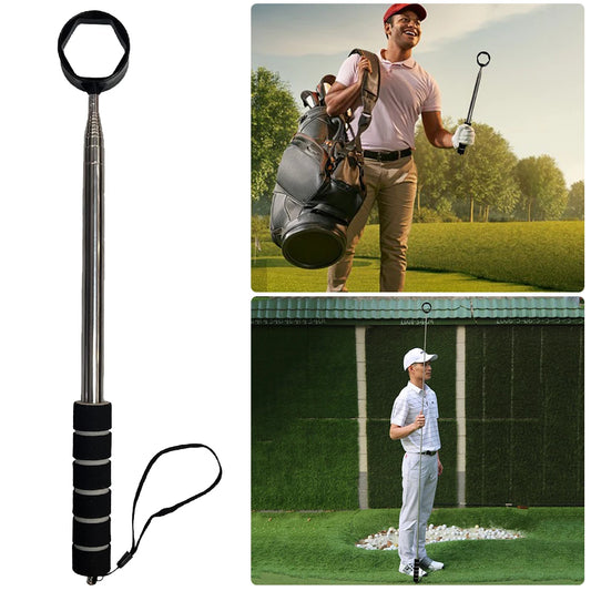 8.86 FT Telescopic Golf Ball Retriever With Non-Slip HandleClaw