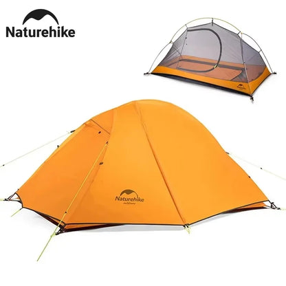 Naturehike Cycling Tent 20D Single Person Ultralight Outdoor Camping, Climbing Waterproof Tents