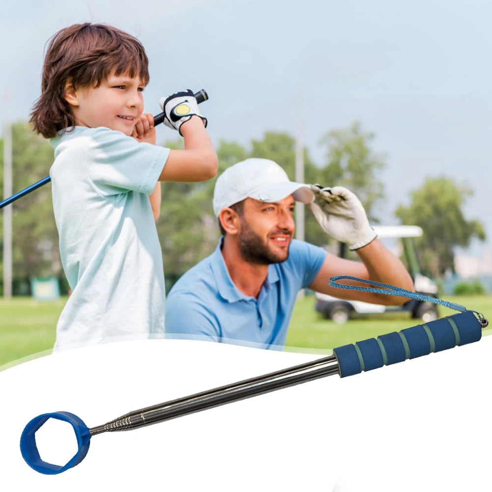 8.86 FT Telescopic Golf Ball Retriever With Non-Slip HandleClaw
