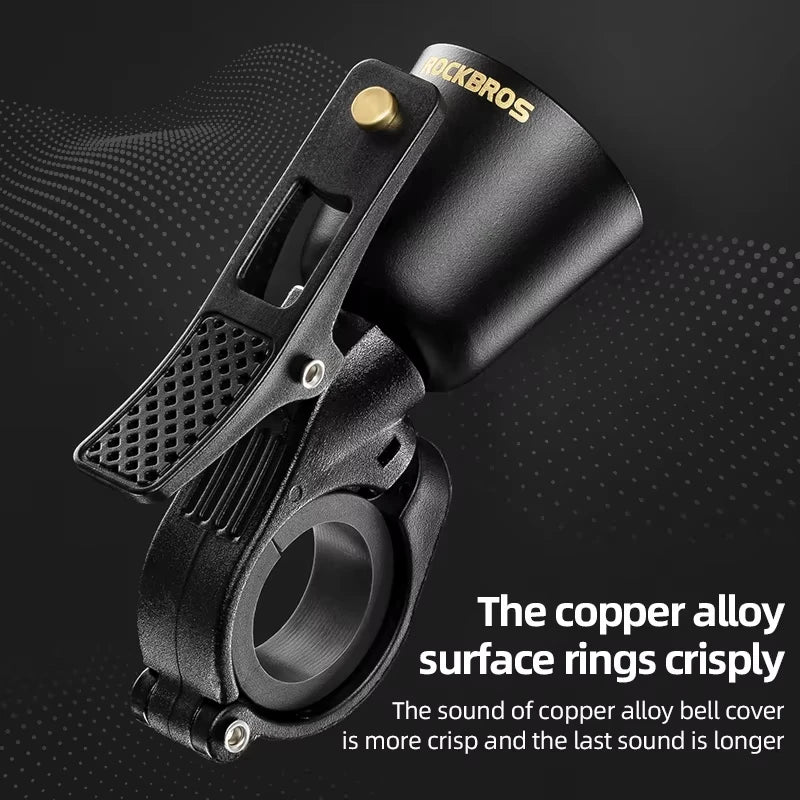 RockBros Bike Ring Copper Horn Warning Safe