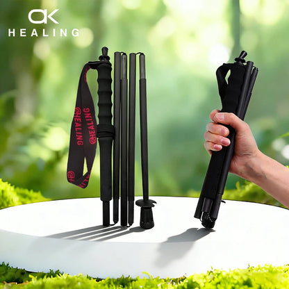 Local+ 2PCs Trekking Poles, Carbon Fiber 115g Ultra-Light Hiking Poles
