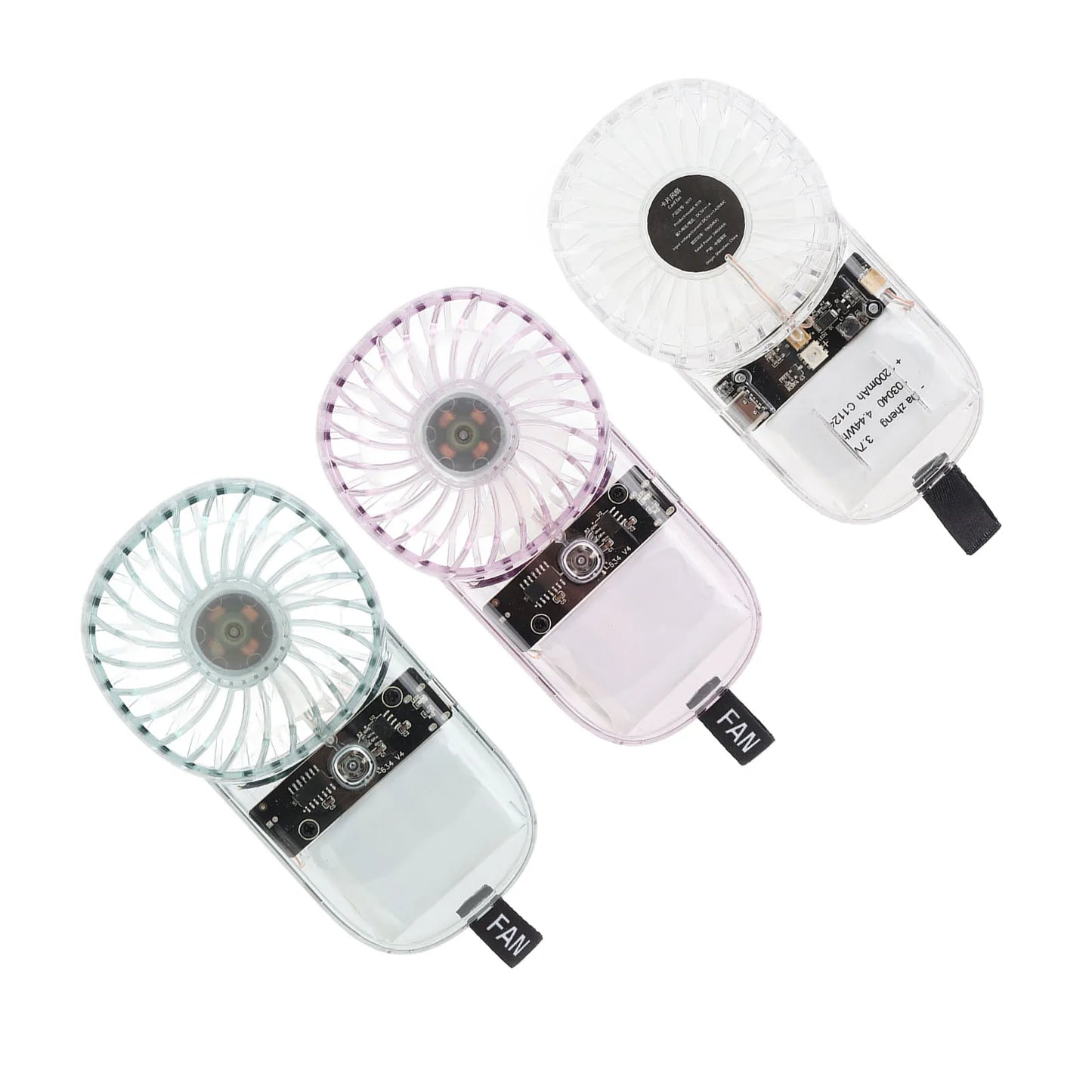 Portable Neck Hanging Fan, USB Rechargeable