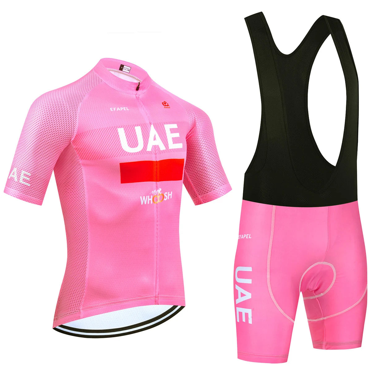New Black UAE Cycling Maillot Jersey and Shorts for Men and Women