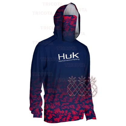 Summer Long Sleeve Breathable Fishing Shirt Anti-UV
