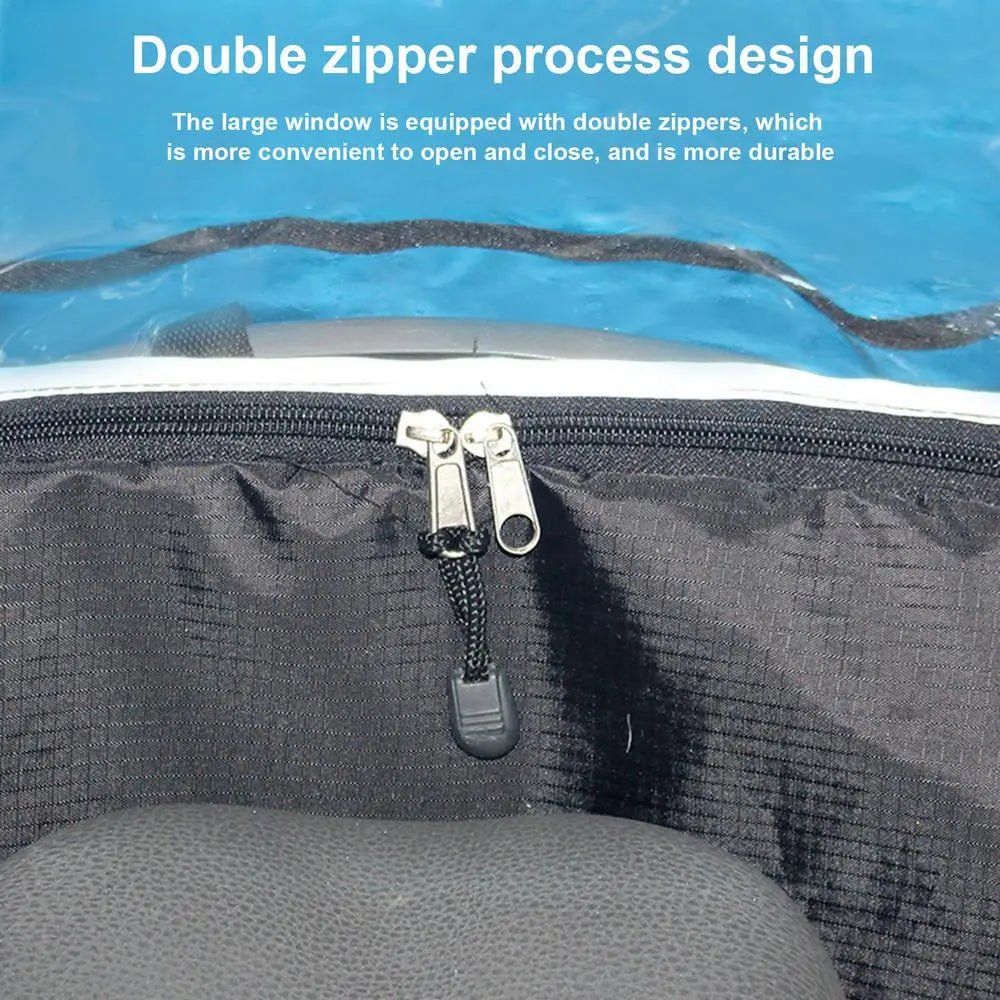 Bicycle Child Seat With Rain Cover, Waterproof and Windproof