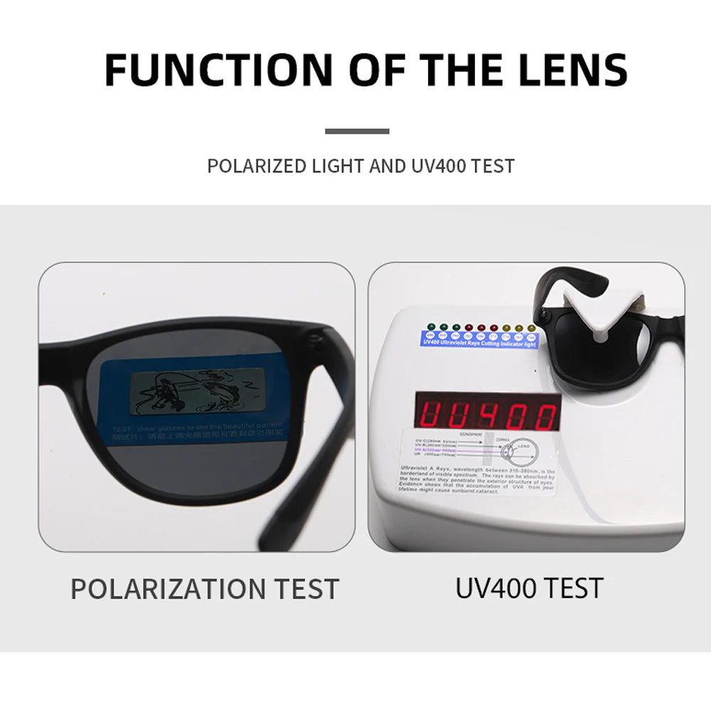Polarized Fishing/Hiking/Cycling Sun Glasses for Men or Women